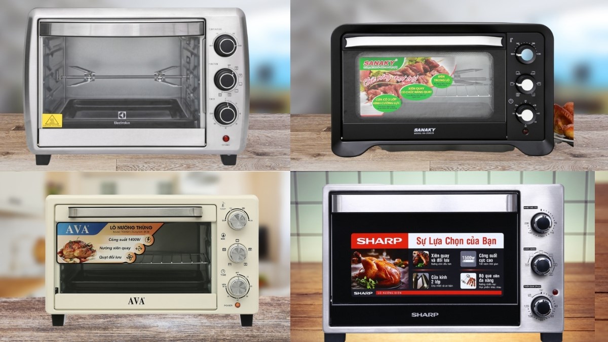 Gợi ý 5 mẫu bếp lò nướng mini