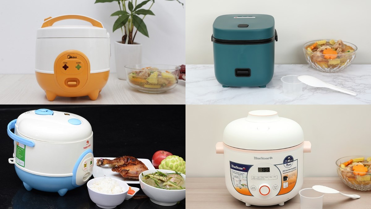 Gợi ý 5 mẫu nồi cơm điện nhỏ tốt