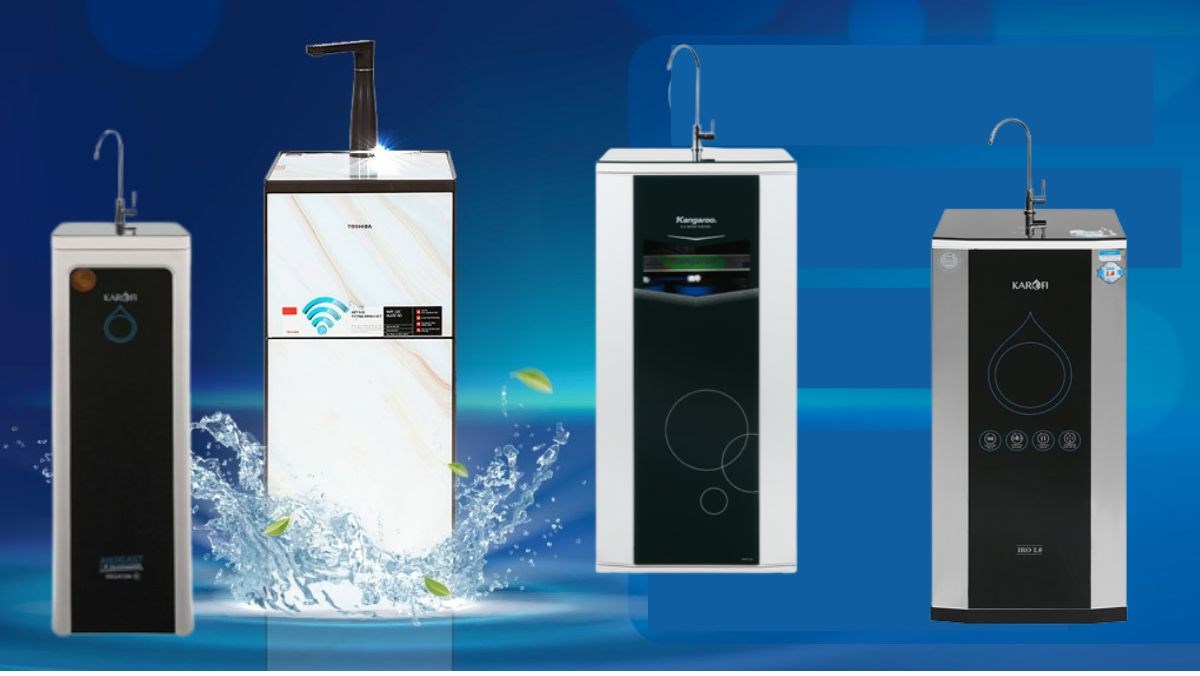 Gợi ý các mẫu máy lọc nước cảm ứng