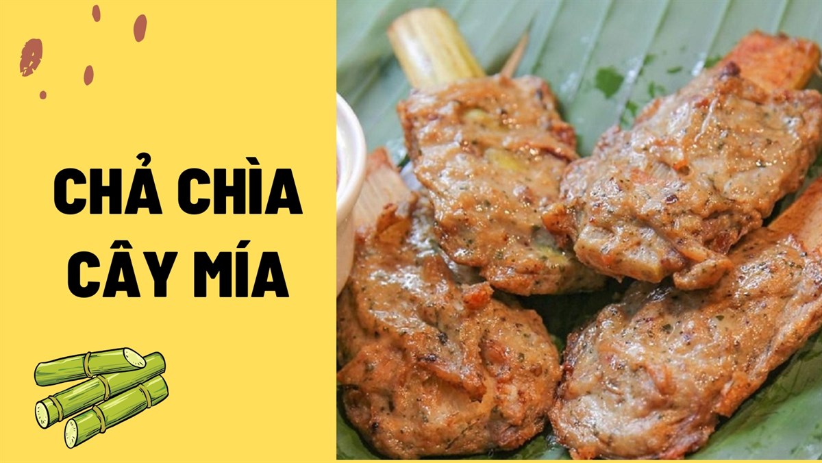 Món chả chìa cây mía