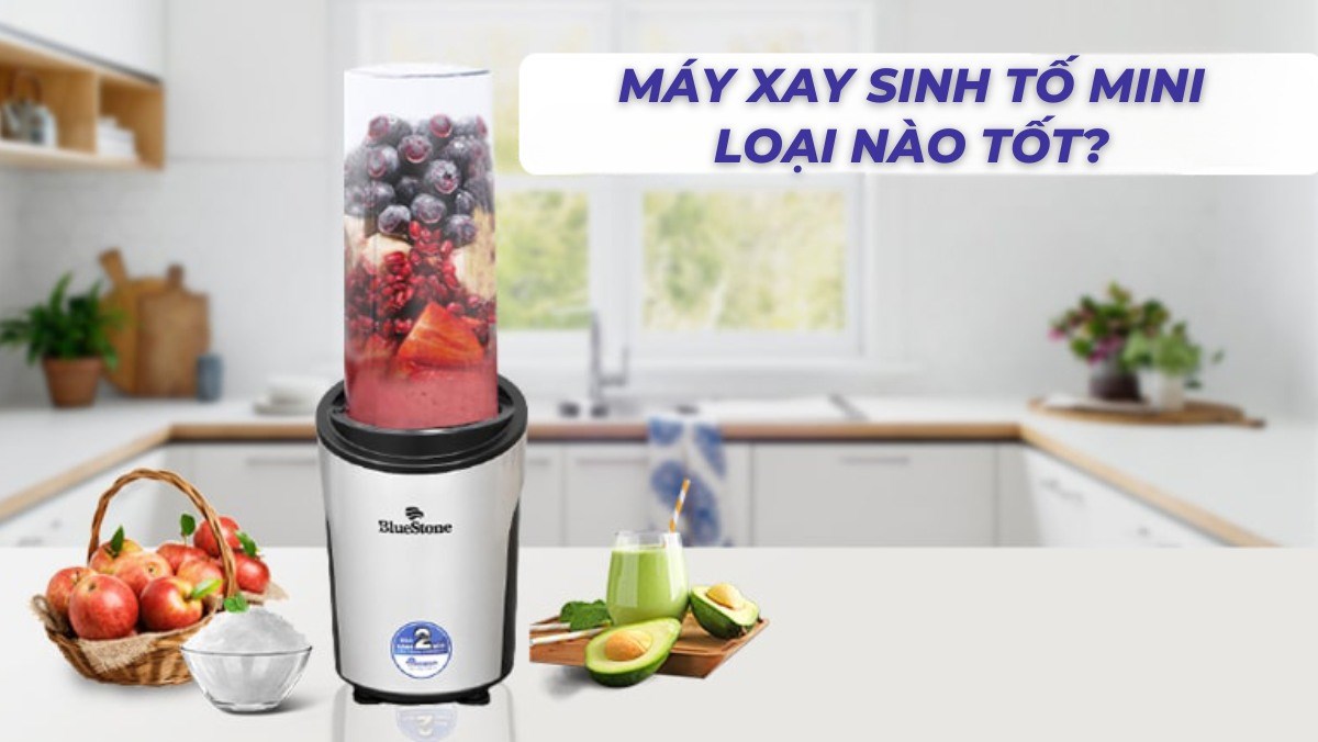 Máy xay sinh tố mini loại nào tốt?