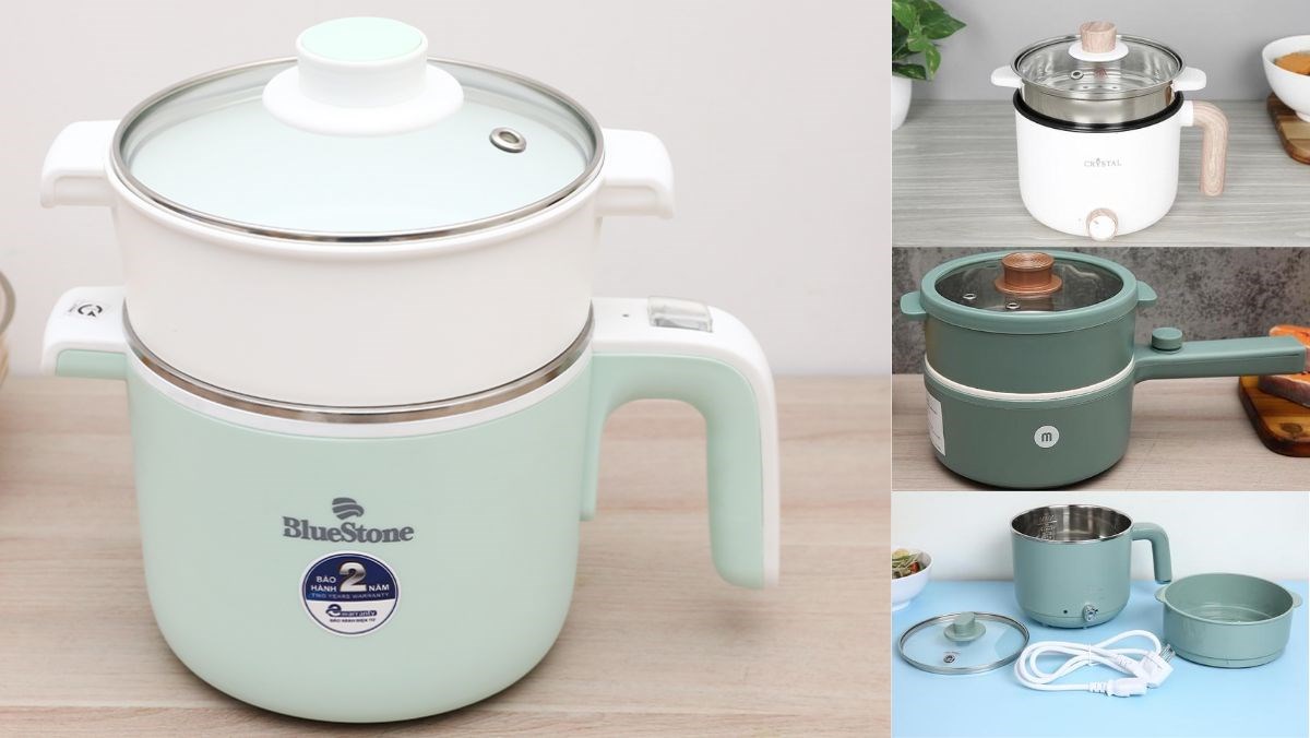 Top 4 chảo điện mini đa năng nấu siêu nhanh
