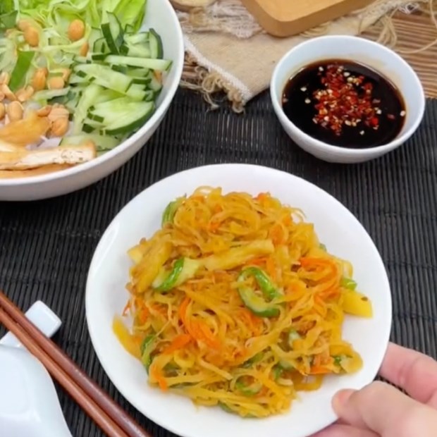 Hướng dẫn làm mắm chay ăn kèm cùng cơm, bún trộn nước tương cực kì bắt vị