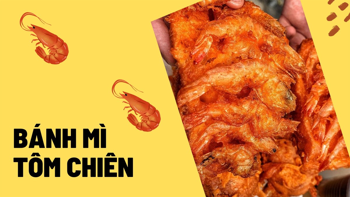 Bánh mì tôm chiên (Công thức được chia sẻ từ Tiktok Vào bếp cùng Điện máy XANH)