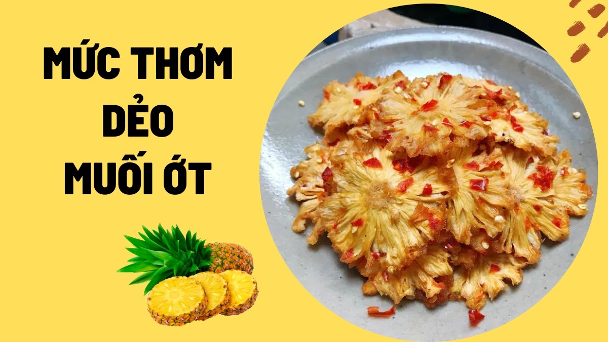 Mức thơm dẻo muối ớt (Công thức được chia sẻ tuef Tiktok Vào bếp cùng Điện máy XANH)