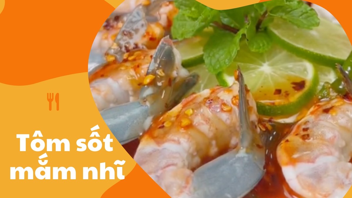 Tôm sốt mắm nhĩ