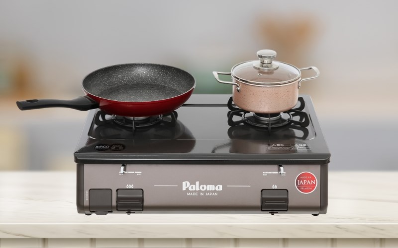 Bếp ga đ&ocirc;i Paloma PA-J61PE (BR)