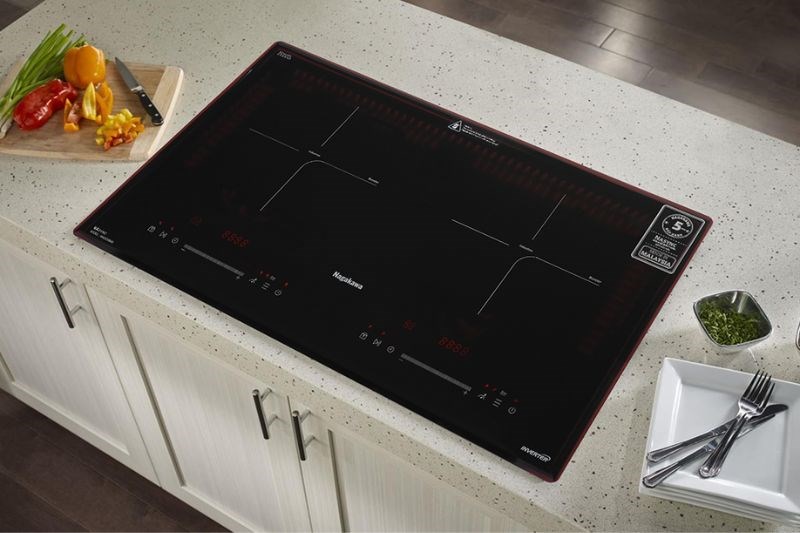 Bếp điện từ đ&ocirc;i lắp &acirc;m Nagakawa NK2C08MS
