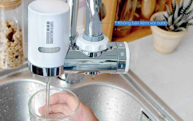 Thiết bị lọc nước tại v&ograve;i Mitsubishi Cleansui EF201