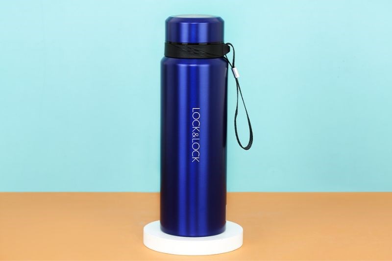 B&igrave;nh giữ nhiệt inox 800 ml Lock&Lock LHC6180FU