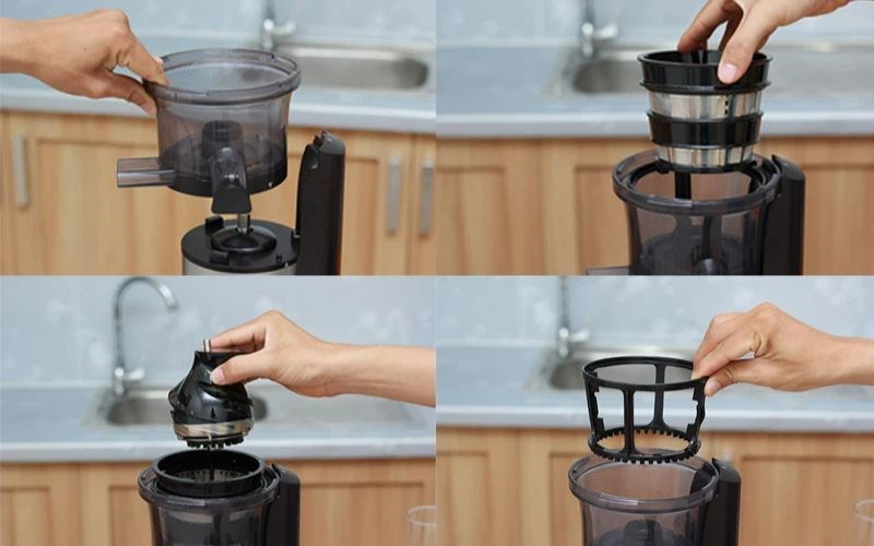 C&aacute;ch lắp r&aacute;p m&aacute;y &eacute;p chậm Kalite