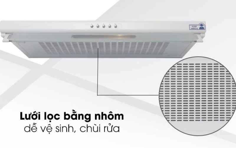 M&aacute;y h&uacute;t m&ugrave;i Malloca c&oacute; chất liệu cao cấp, bền bỉ