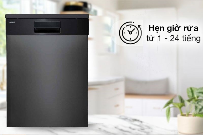 M&aacute;y rửa ch&eacute;n b&aacute;n &acirc;m Hafele HDW-SI60AB (538.21.320) 