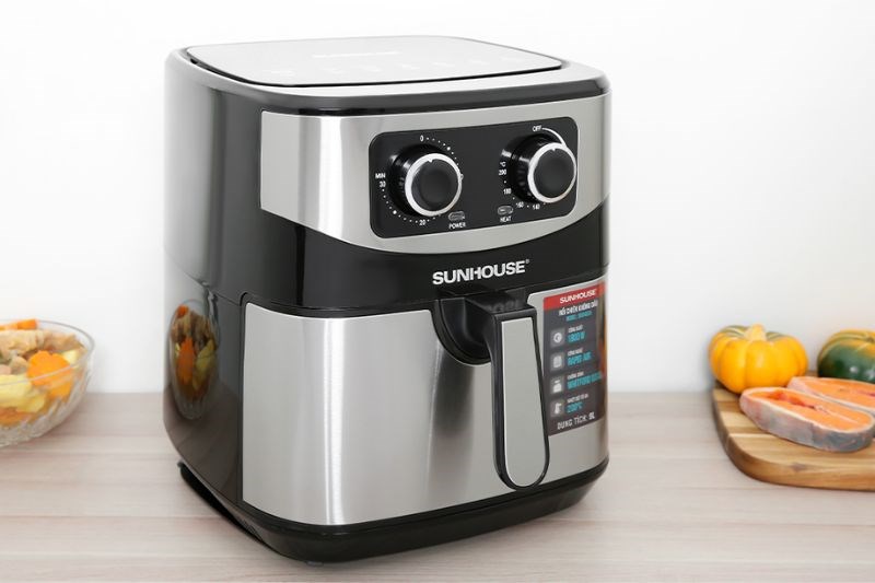Nồi chi&ecirc;n kh&ocirc;ng dầu Sunhouse SHD4035 9 l&iacute;t