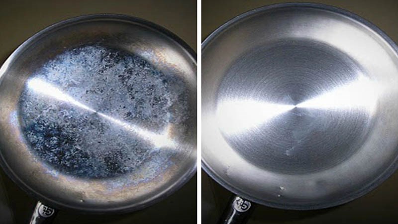 C&aacute;ch khắc phục nồi inox bị đổi m&agrave;u
