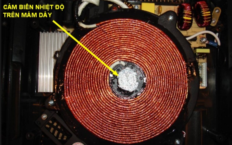 Cảm biến nhiệt hoặc bo mạch gặp trục trặc