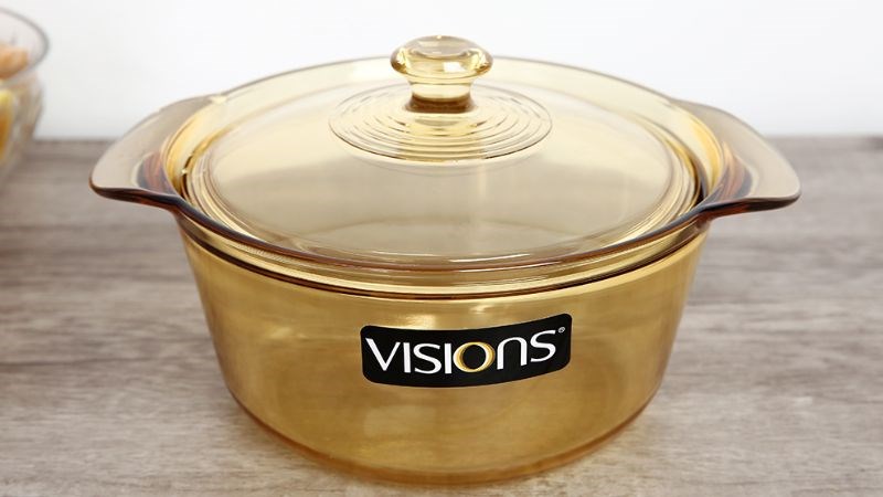 Nồi thủy tinh nắp thủy tinh 20 cm Visions VSF-16/CL1 1.6 lít
