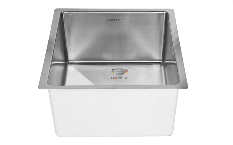 Chậu rửa ch&eacute;n 1 ngăn inox Hafele HS20-SSN1S50 (567.20.227) 