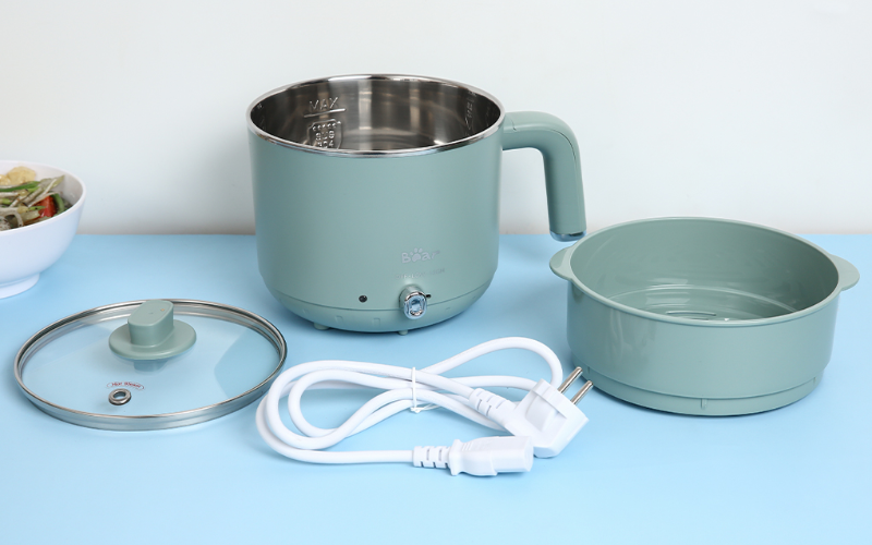 Chảo chi&ecirc;n x&agrave;o đa năng mini Bear DRG-D12M5 1.2 l&iacute;t