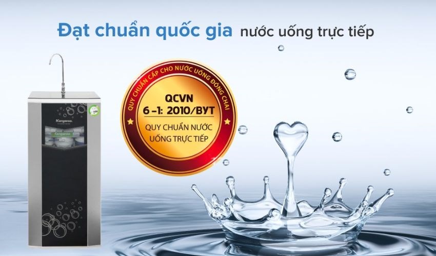 Máy lọc nước R.O Hydrogen Kangaroo VTU KG100HA 9 lõi