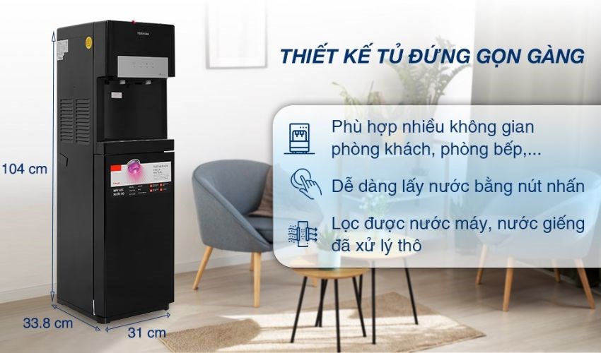 máy lọc nước thương hiệu Toshiba