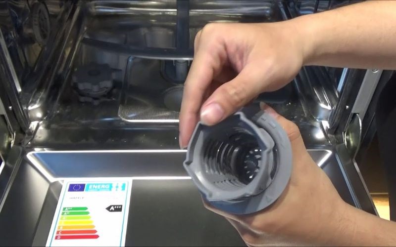 C&aacute;ch khắc phục khi m&aacute;y rửa b&aacute;t Hafele b&aacute;o lỗi F5