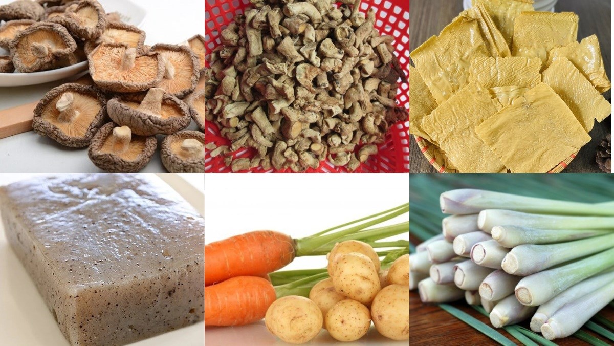 Dụng cụ làm bò kho chay