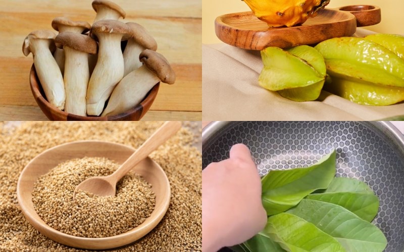 Nguyên liệu món ăn cách làm chạo nấm chay