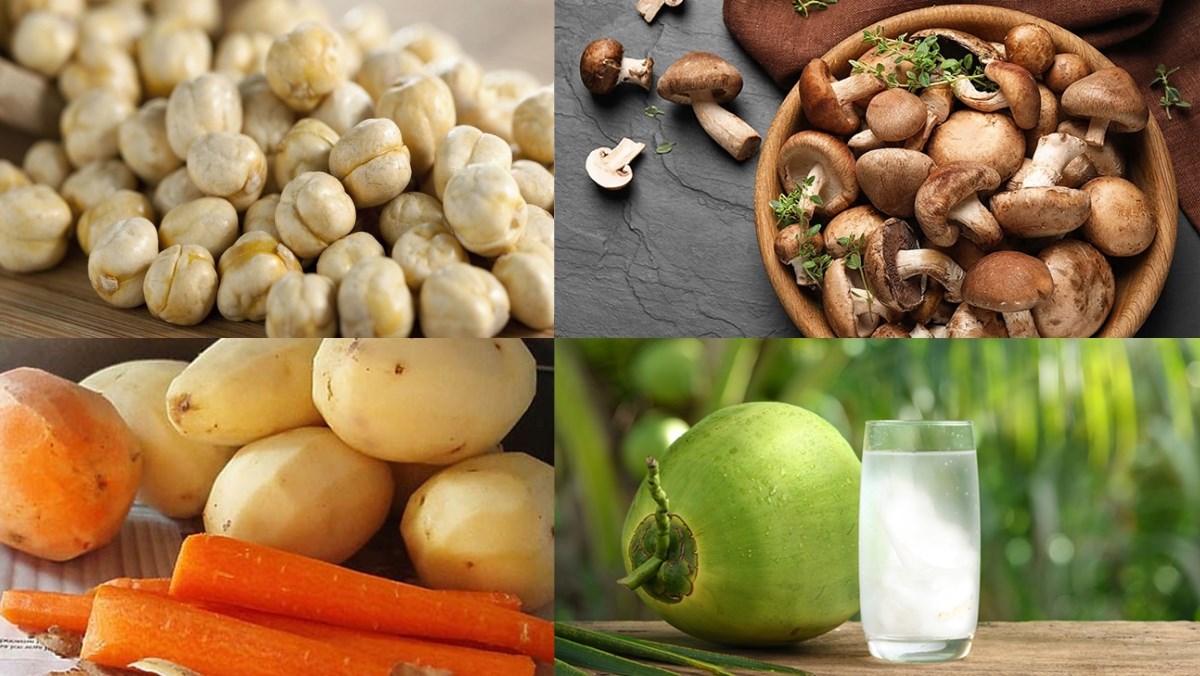 Nguyên liệu làm ragu đậu gà