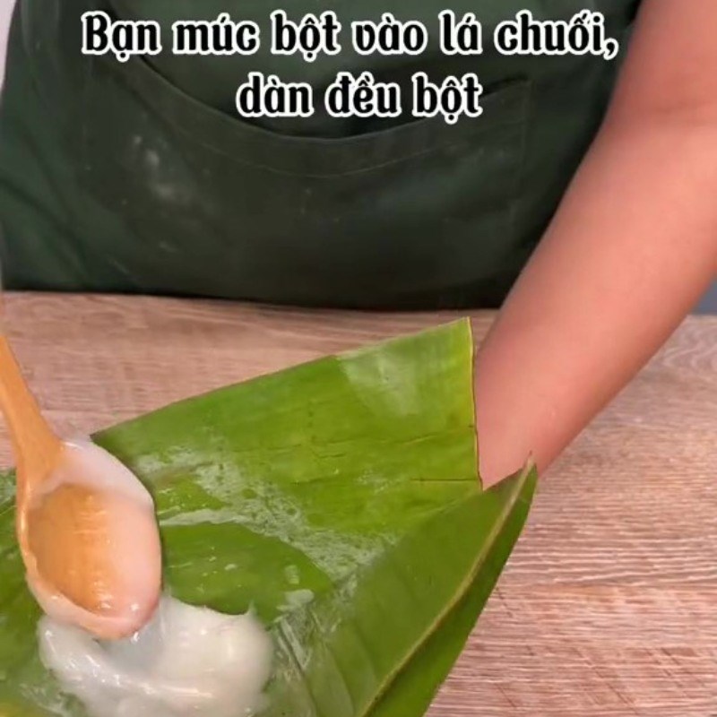 Bước 5 Gói bánh Bánh giò chay từ bột bắp