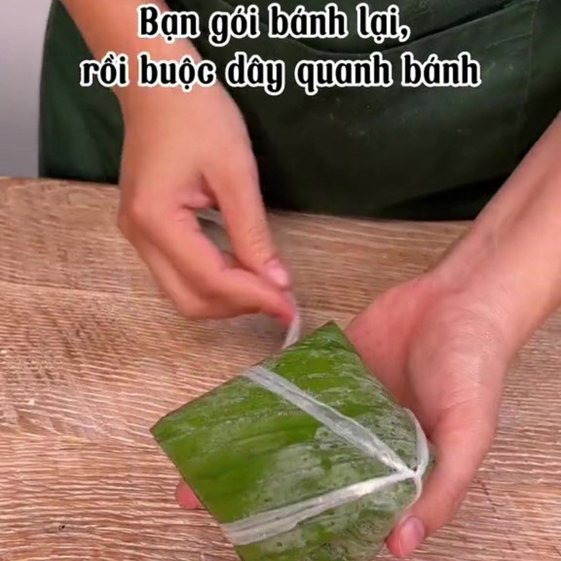 Bước 6 Hấp bánh Bánh giò chay từ bột bắp