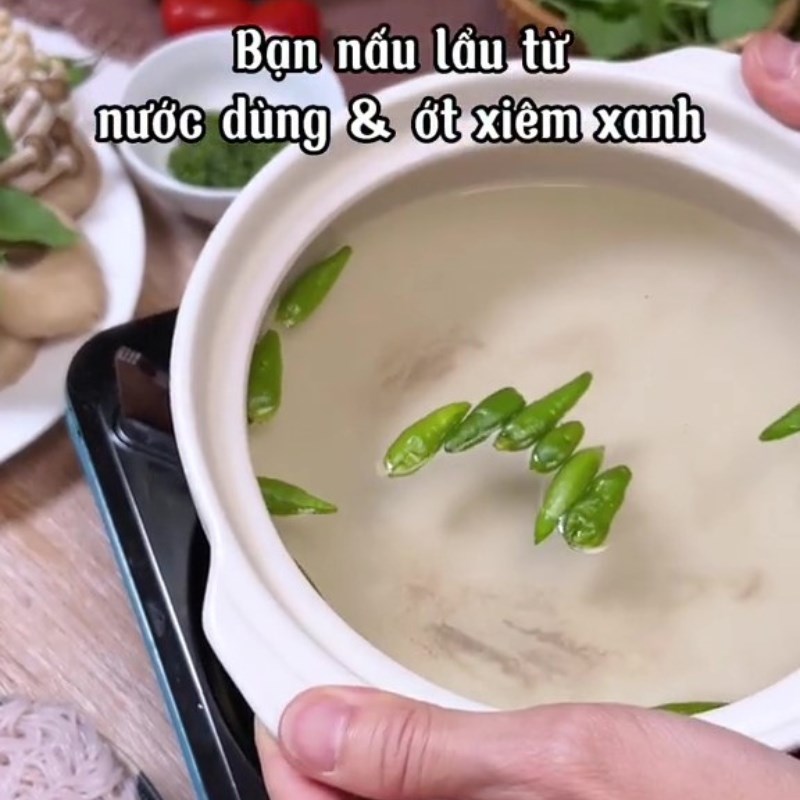 Bước 4 Hoàn thành Lầu nấm lá é