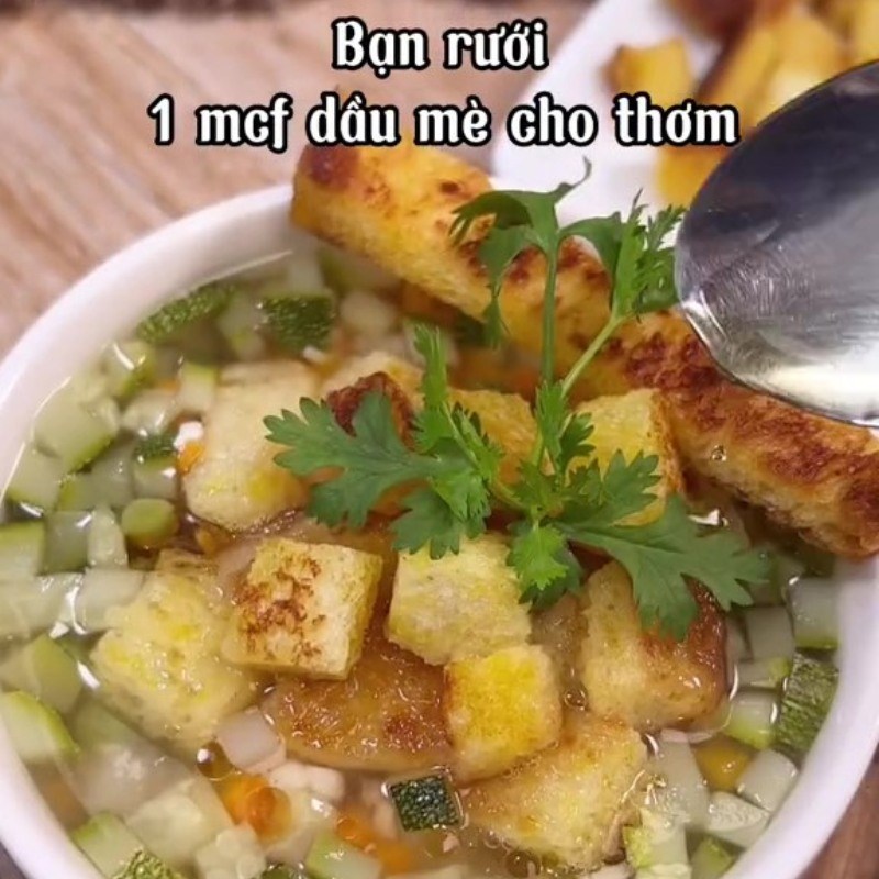 Bước 5 Hoàn thành Súp rau củ chay