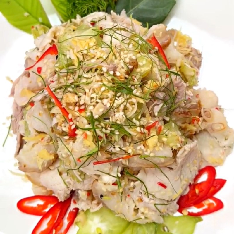 Bước 4 Hoàn thành Chạo giò heo (Công thức được chia sẻ từ Tiktok Vào bếp cùng Điện máy XANH)