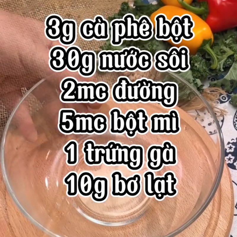 Bước 1 Làm bột bánh Bánh paparoti (Công thức được chia sẻ từ TikTok Vào bếp cùng KitchenAZ)