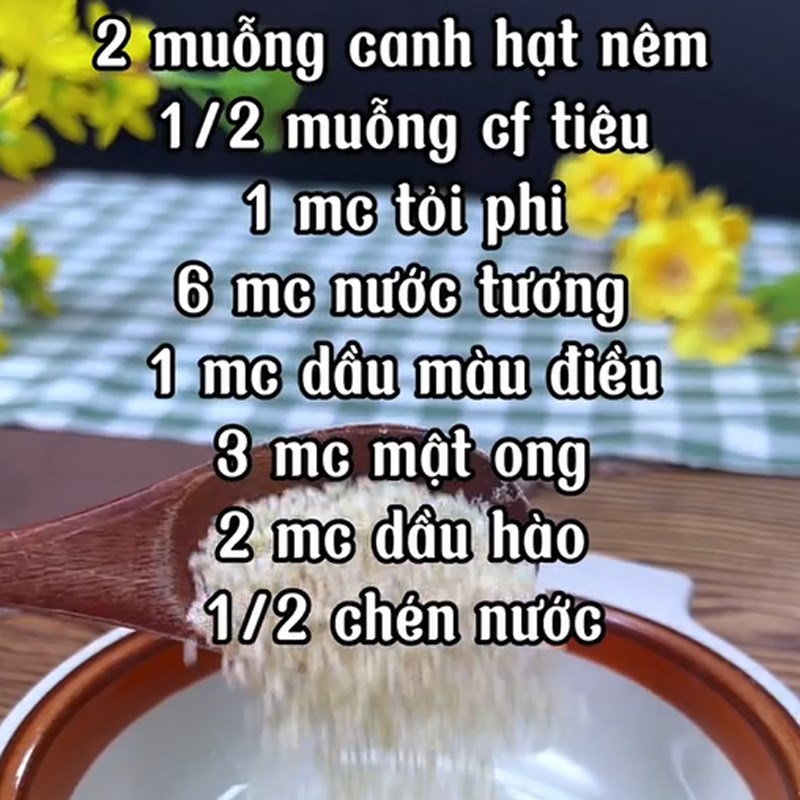 Bước 2 Làm nước sốt Lòng gà trứng non cháy tỏi (Công thức được chia sẻ từ TikTok Vào bếp cùng Vườn Xanh Phố)