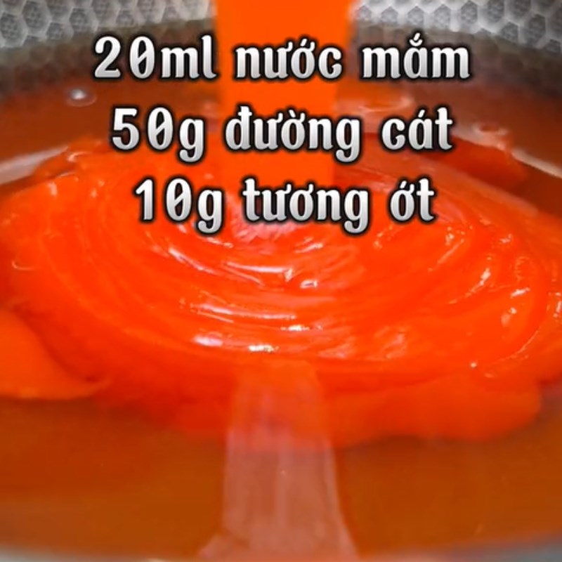 Bước 4 Làm sốt Ếch chiên nước mắm (Công thức được chia sẻ từ Tiktok Vào bếp cùng KitchenAZ)