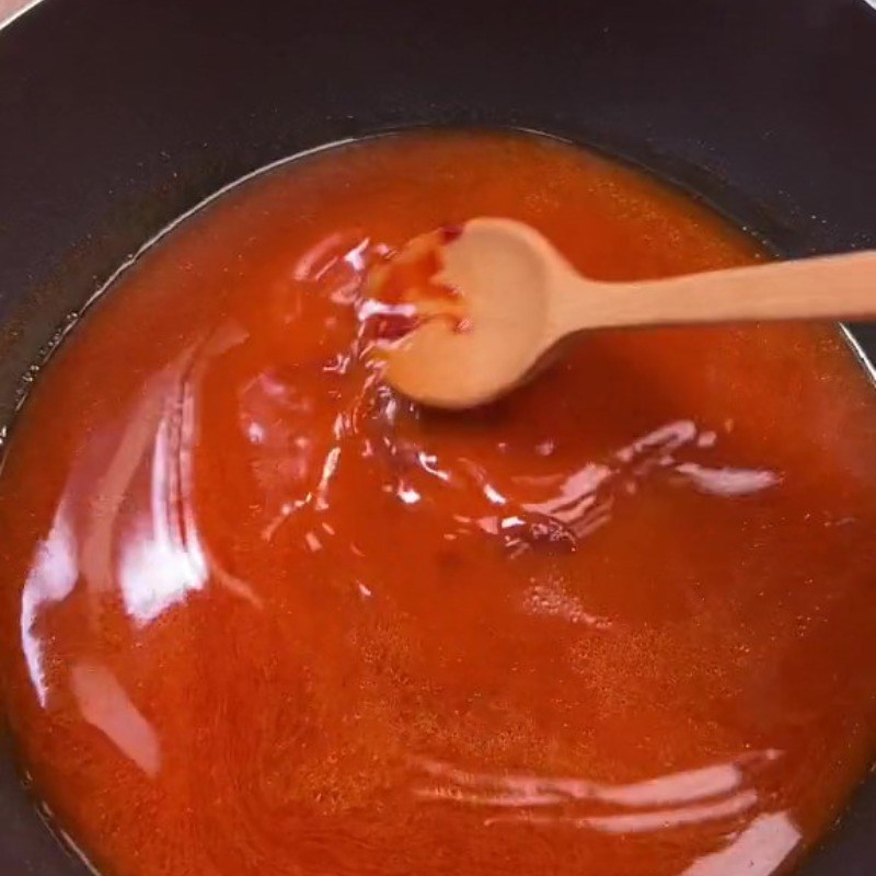 Bước 3 Làm sốt Nấu tokbokki chay