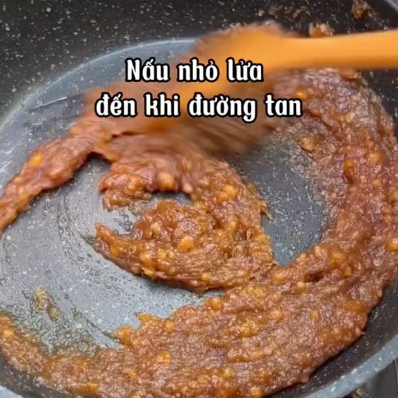 Bước 2 Làm sốt trộn Mắm chay
