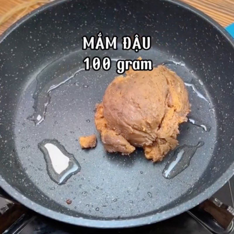 Bước 2 Làm sốt trộn Mắm chay