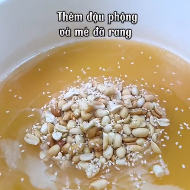 Bước 2 Nấu kẹo Kẹo mè xửng (Công thức được chia sẻ từ Tiktok Vào bếp cùng Điện máy XANH)