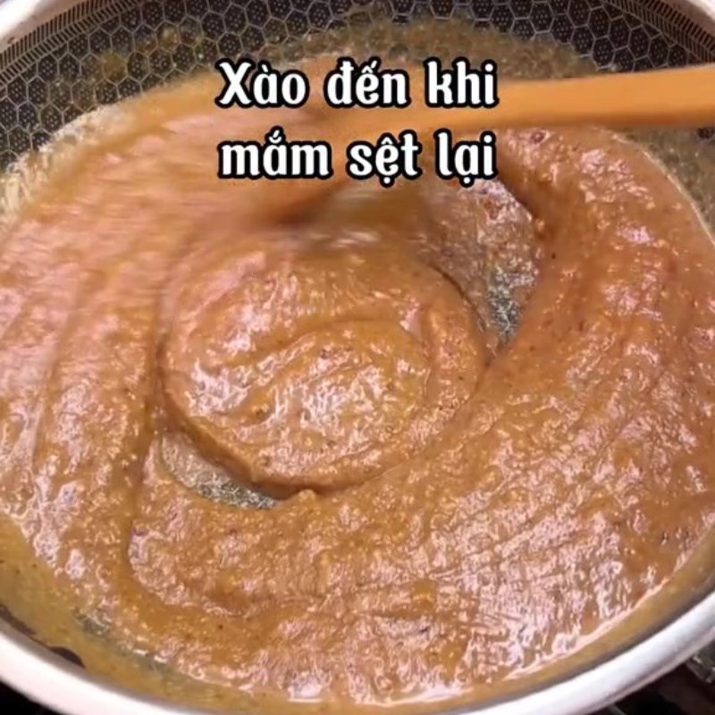 Bước 2 Nấu mắm Mắm ruốc chay (Công thức được chia sẻ từ Tiktok Bếp chay XANH)