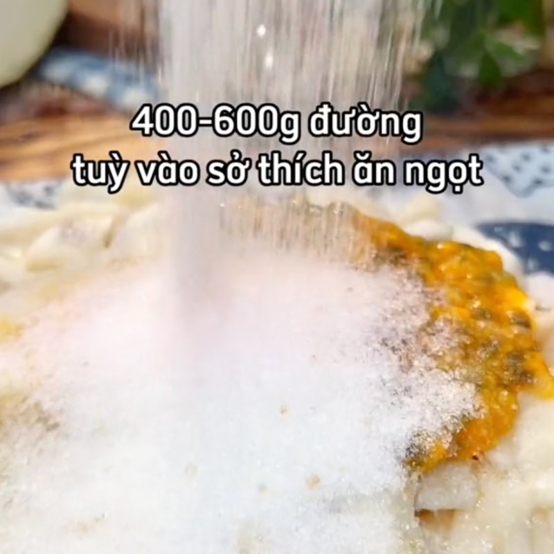 Bước 2 Ngâm mãng cầu Cách làm trà mãng cầu