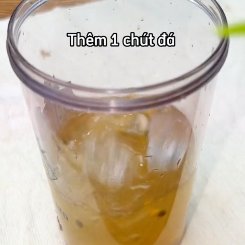Bước 4 Pha trà mãng cầu Cách làm trà mãng cầu
