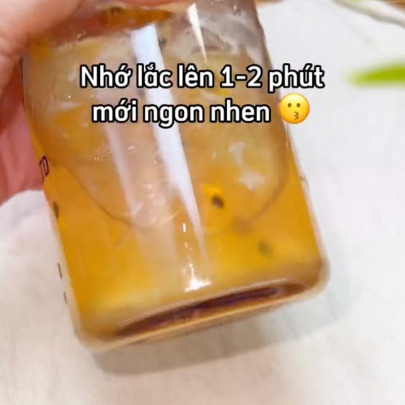 Bước 4 Pha trà mãng cầu Cách làm trà mãng cầu