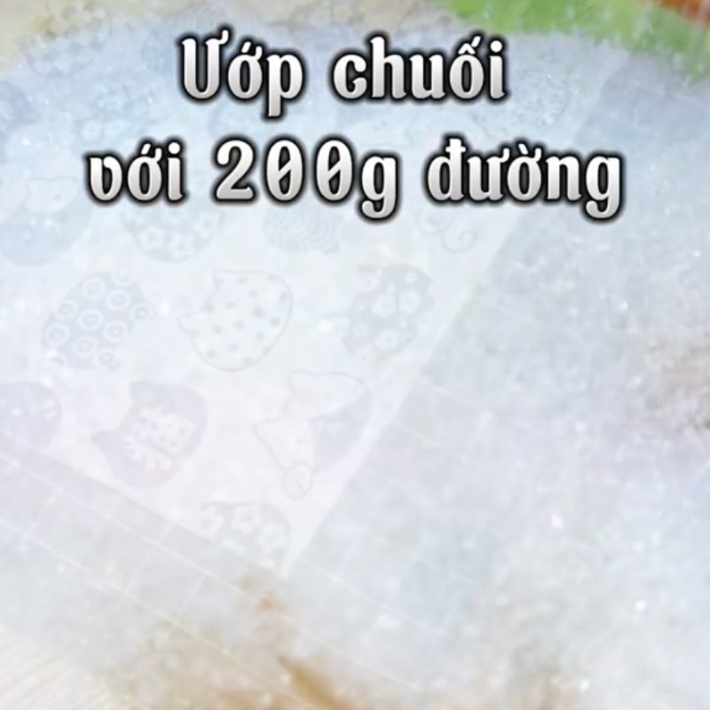 Bước 1 Sơ chế chuối Bánh chuối hấp chấm nước cốt dừa và socola