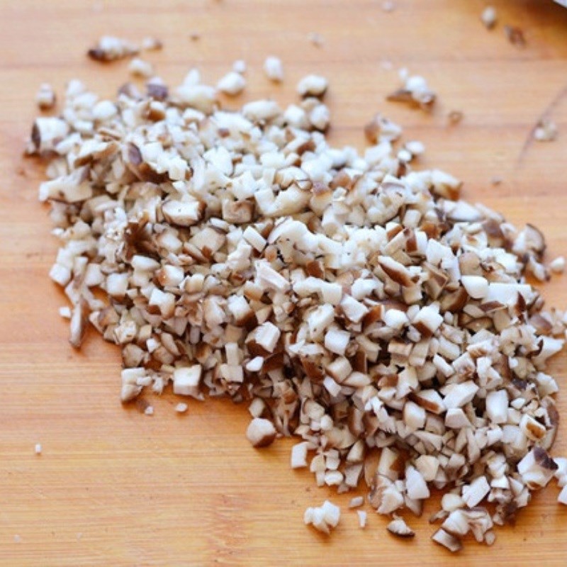 Bước 1 Sơ chế nguyên liệu Bánh giò chay từ bột bắp