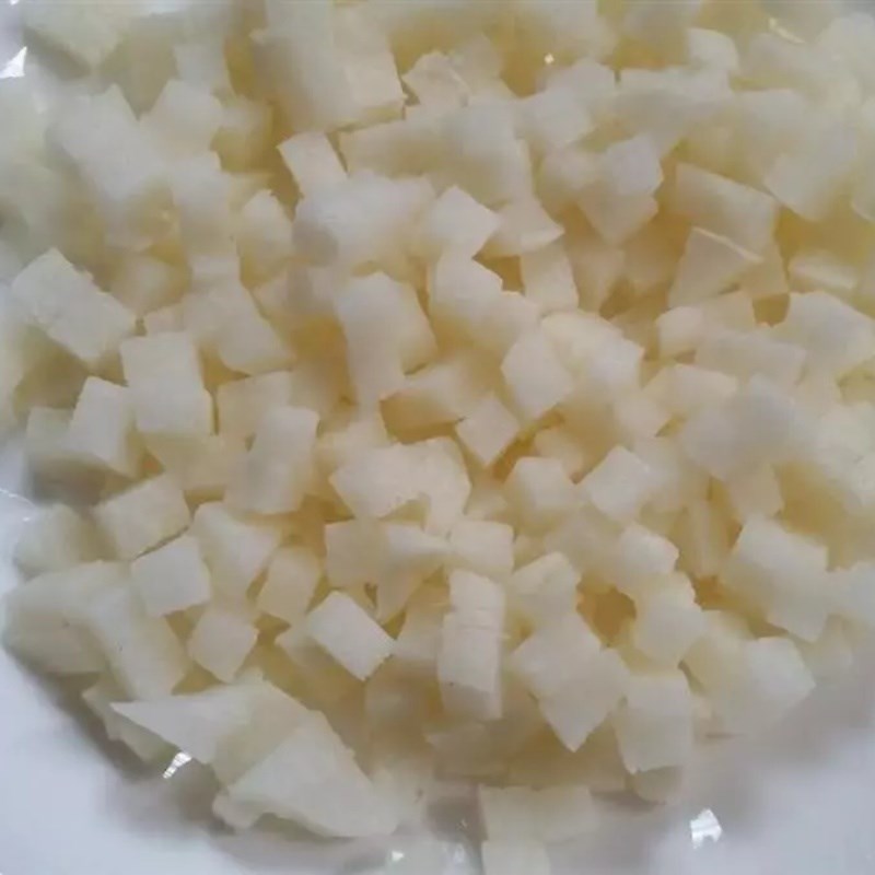 Bước 1 Sơ chế nguyên liệu Bánh giò chay từ bột bắp