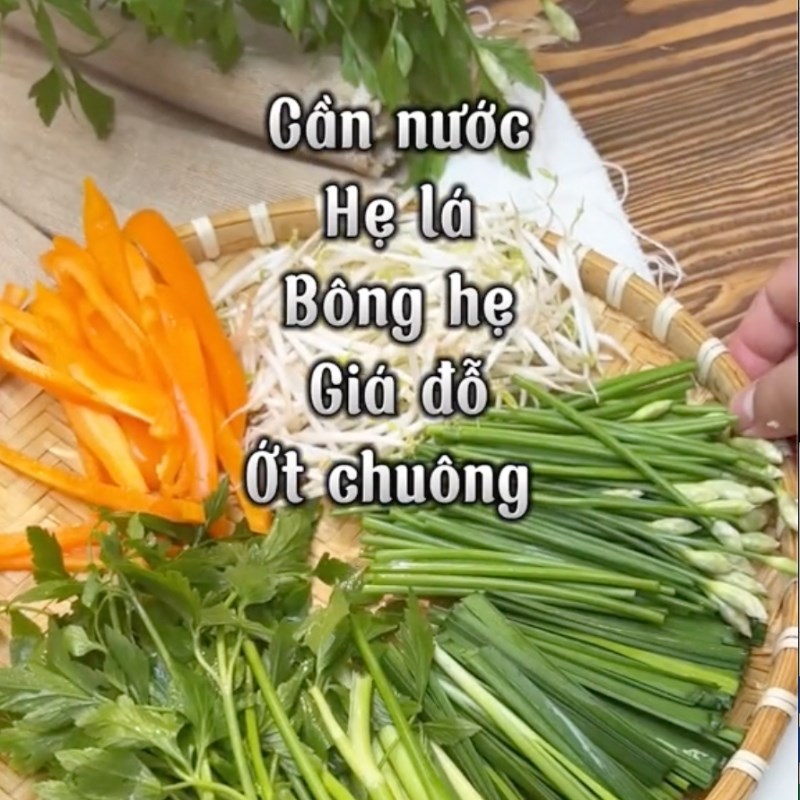 Bước 1 Sơ chế nguyên liệu Mì xào bạch tuộc