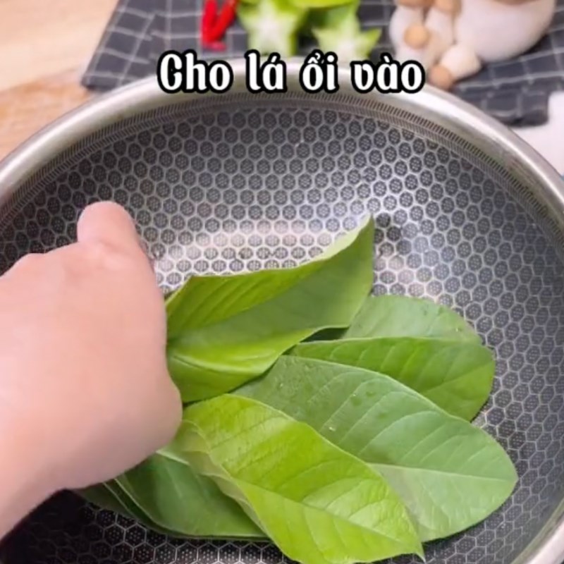 Bước 1 Sơ chế và hấp nấm Chạo nấm chay